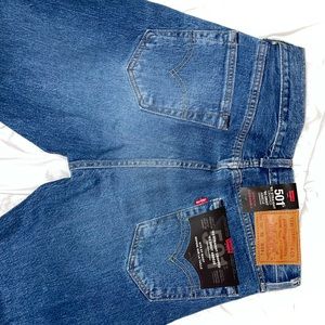 501 LEVI'S JEANS '93 STRAIGHT CROPPED